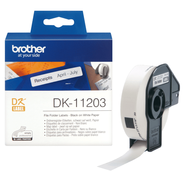 Ruban d'étiquettes Brother DK-11203