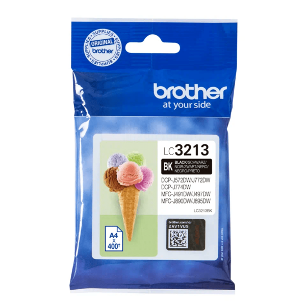 Cartouche d'encre Brother LC3213BK - Noir