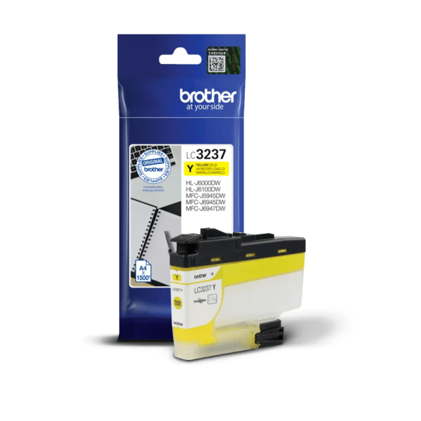 Cartouche d'encre Brother LC3237Y - Jaune