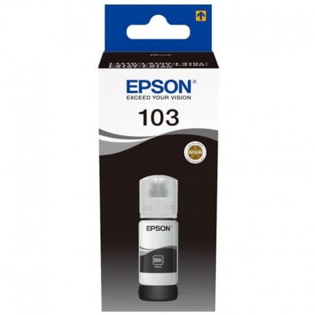 Bouteille Encre EPSON 103 - Noir