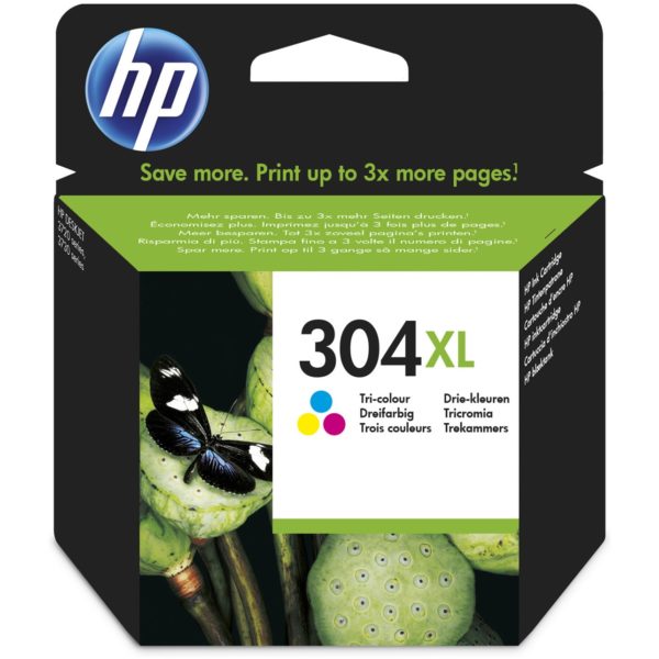 Cartouche d’encre HP 304XL - 3 Couleurs