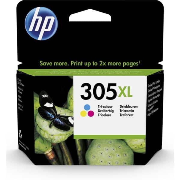 Cartouche d’encre HP 305XL - 3 Couleurs