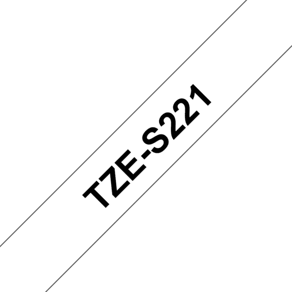 Cassette à ruban sécuritaire Brother TZe-S221 (9mm)