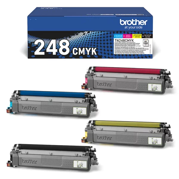 Pack de toner BROTHER TN248VAL